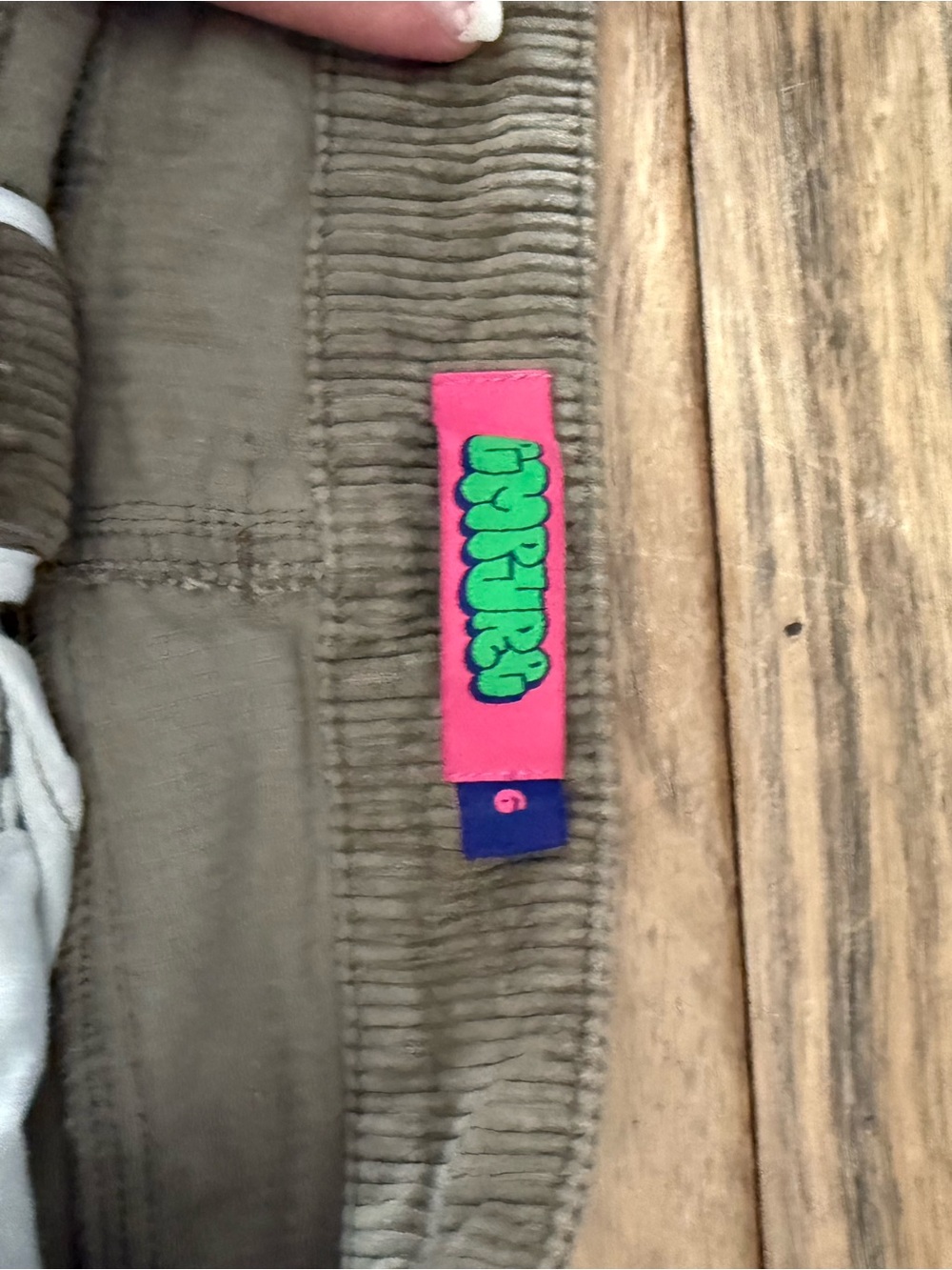 Empyre Tori Sage Corduroy Skate Pants - Picture 3 of 5